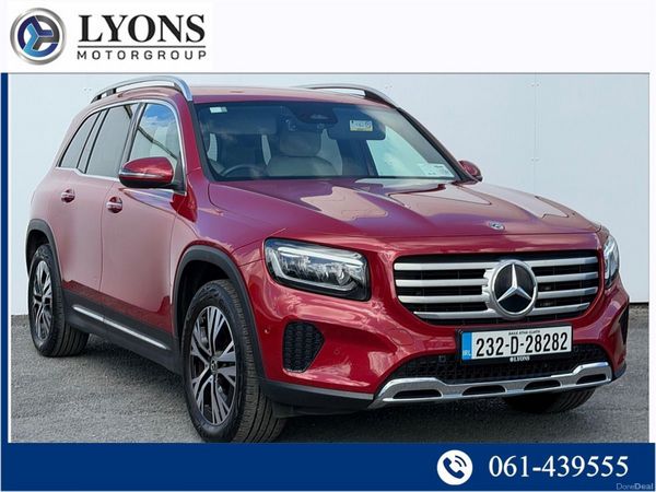 Mercedes-Benz GLB Estate, Petrol Hybrid, 2023, Red