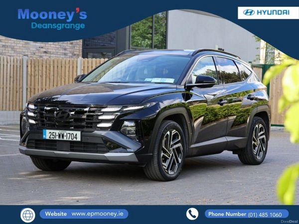 Hyundai Tucson SUV, Petrol Plug-in Hybrid, 2025, Black