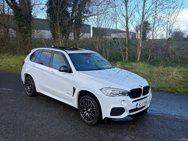 BMW X5 SUV, Petrol Plug-in Hybrid, 2015, White