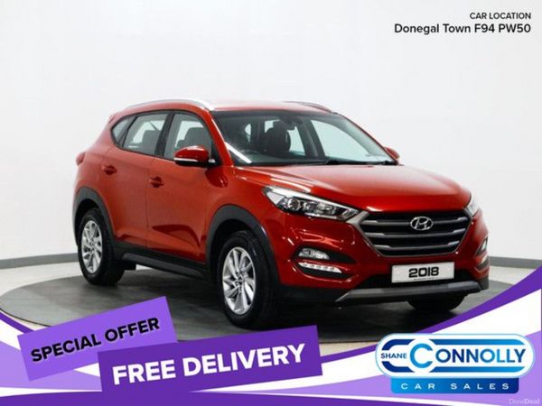 Hyundai Tucson SUV, Diesel, 2018, Red