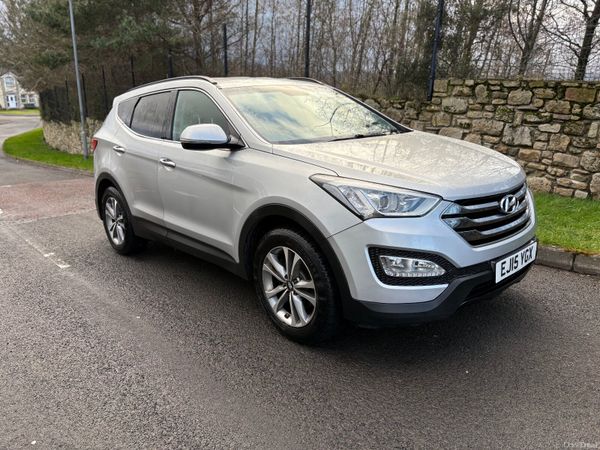 Hyundai Santa Fe SUV, Diesel, 2015, Silver