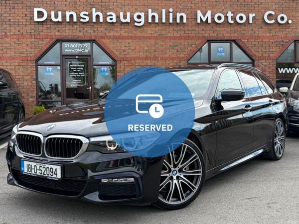 BMW 5-Series Estate, Diesel, 2018, Black