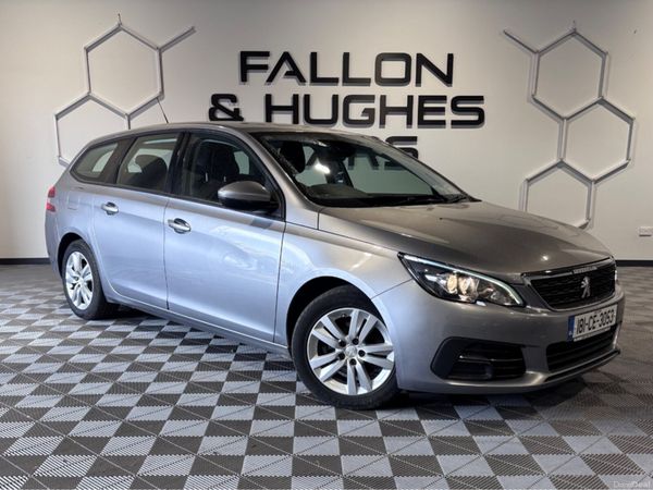 Peugeot 308 Estate, Diesel, 2018, Grey