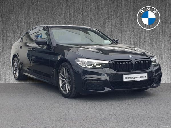 BMW 5-Series Saloon, Diesel, 2019, Black