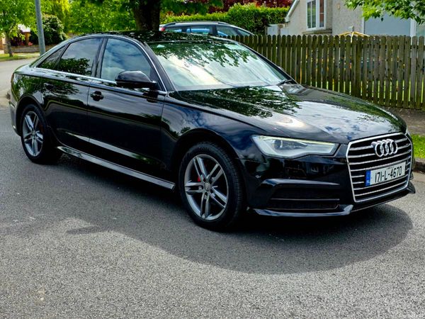 Audi A6 Saloon, Diesel, 2017, Black