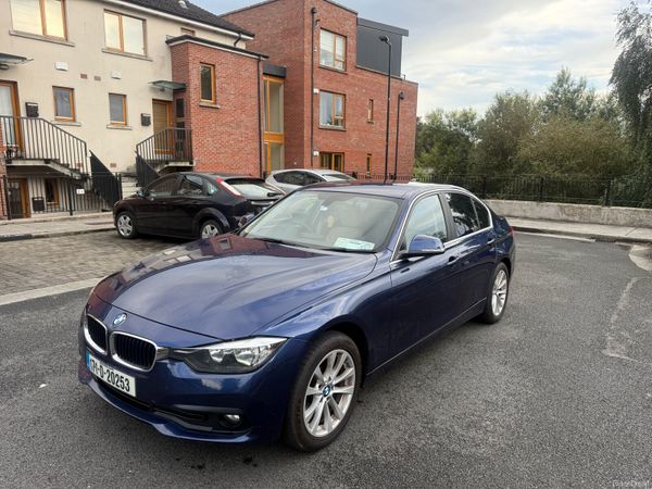 BMW 3-Series Saloon, Diesel, 2017, Blue