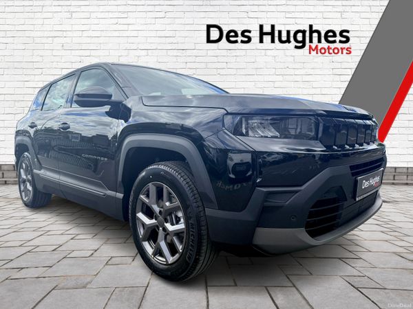 Jeep Compass SUV, Petrol Hybrid, 2026, Black