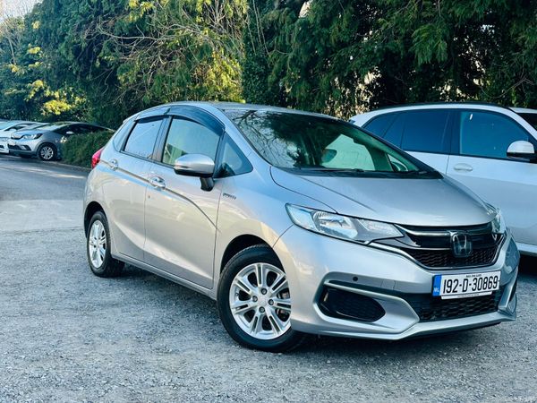 Honda Fit Hatchback, Petrol Hybrid, 2019, Silver