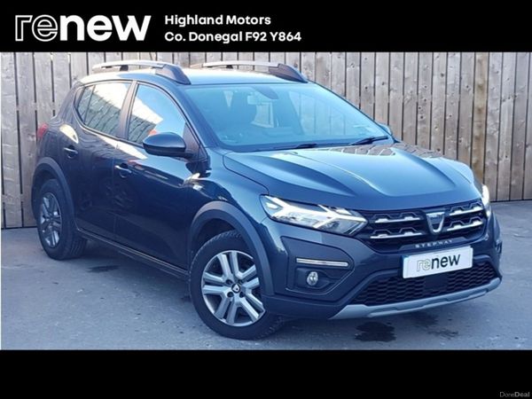 Dacia Sandero Stepway Hatchback, Petrol, 2022, Grey