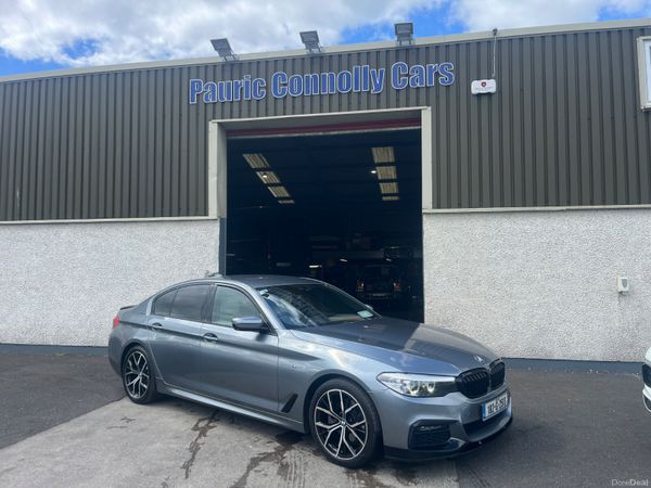 BMW 5-Series Saloon, Diesel, 2018, Blue