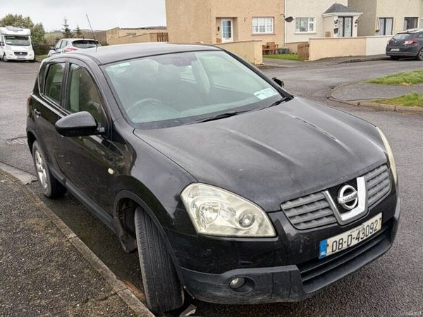 Nissan Qashqai Hatchback, Petrol, 2008, Black