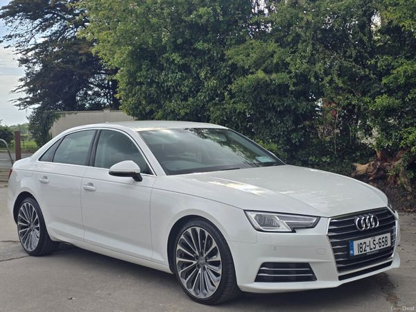 Audi A4 Saloon, Diesel, 2018, White