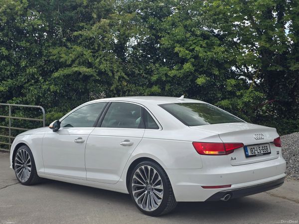 Audi A4 Saloon, Diesel, 2018, White