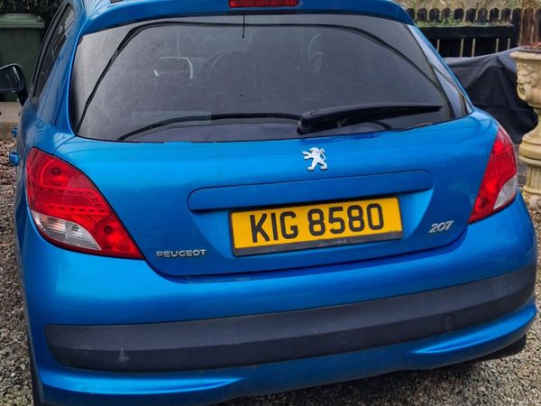 Peugeot 207 Hatchback, Diesel, 2012, Blue
