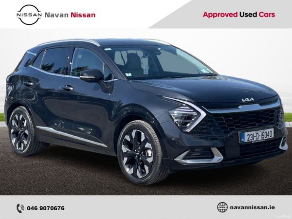 Kia Sportage SUV, Petrol Plug-in Hybrid, 2023, Black