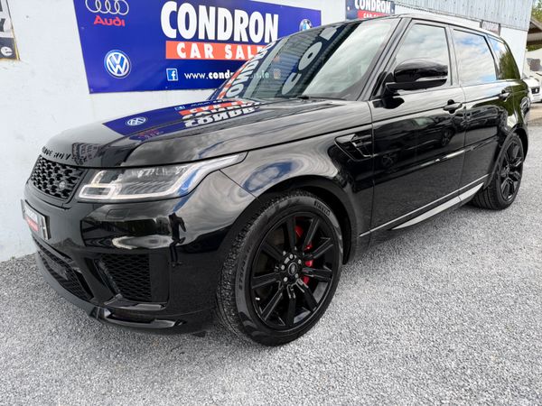 Land Rover Range Rover Sport SUV, Petrol Plug-in Hybrid, 2021, Black