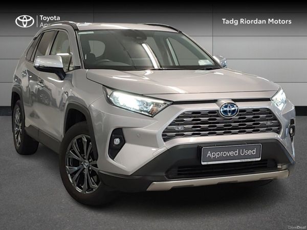 Toyota RAV4 SUV, Petrol Hybrid, 2024, Silver