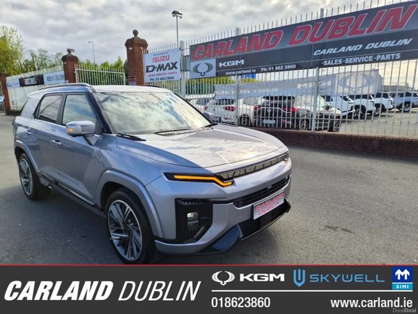 KGM Actyon SUV, Petrol Hybrid, 2026, Silver