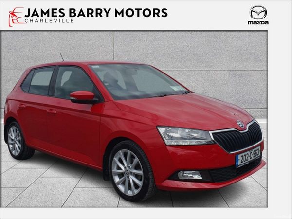 Skoda Fabia Hatchback, Petrol, 2020, Red