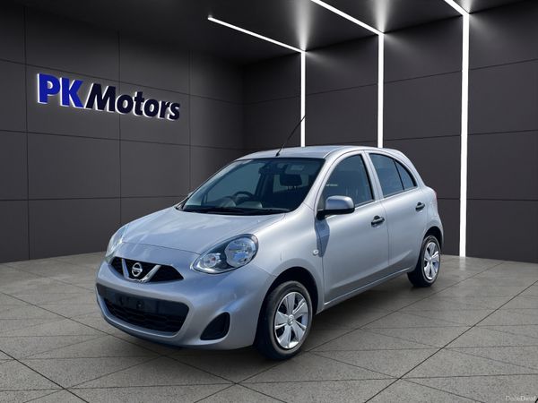 Nissan March Hatchback, Petrol, 2019, Silver