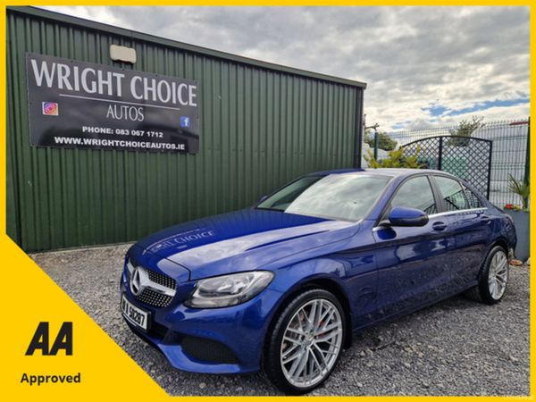 Mercedes-Benz C-Class Saloon, Diesel, 2018, Blue