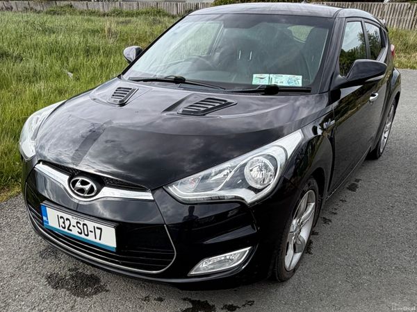 Hyundai Veloster Hatchback, Petrol, 2013, Black
