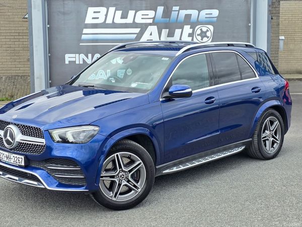 Mercedes-Benz GLE SUV, Diesel Plug-in Hybrid, 2022, Blue