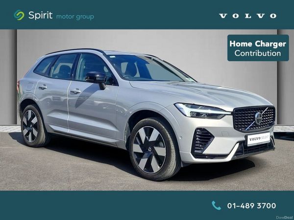 Volvo XC60 SUV, Petrol Plug-in Hybrid, 2024, Silver
