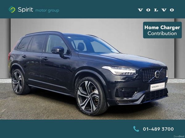 Volvo XC90 SUV, Petrol Plug-in Hybrid, 2023, Black