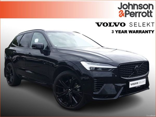 Volvo XC60 SUV, Petrol Plug-in Hybrid, 2024, Black
