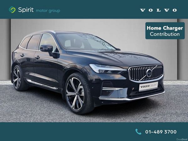 Volvo XC60 SUV, Petrol Plug-in Hybrid, 2025, Black