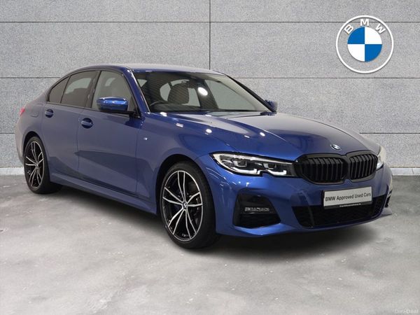 BMW 3-Series Saloon, Petrol Plug-in Hybrid, 2020, Blue