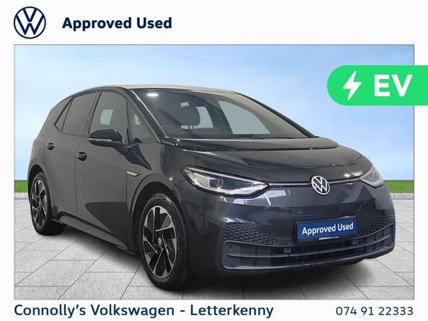 Volkswagen ID.3 Hatchback, Electric, 2023, Grey