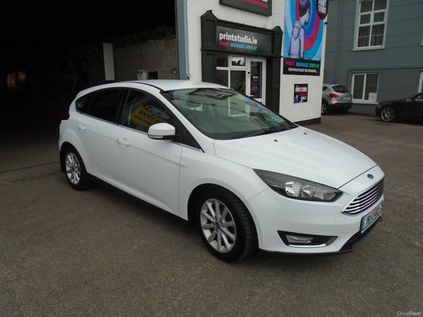 Ford Focus Hatchback, Diesel, 2016, White