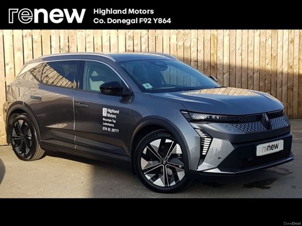 Renault Scenic MPV, Electric, 2026, Grey