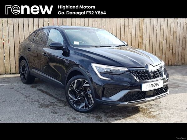 Renault Arkana Hatchback, Petrol, 2024, Black