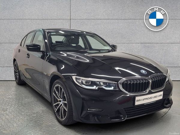BMW 3-Series Saloon, Petrol Plug-in Hybrid, 2022, Black