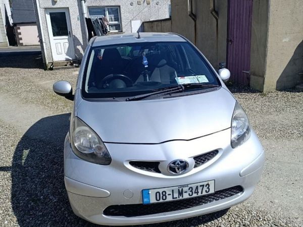 Toyota Aygo Hatchback, Petrol, 2008, Silver
