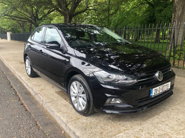 Volkswagen Polo Hatchback, Petrol, 2021, Black