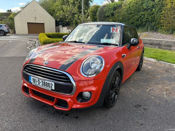 Mini Cooper Hatchback, Petrol, 2018, Orange