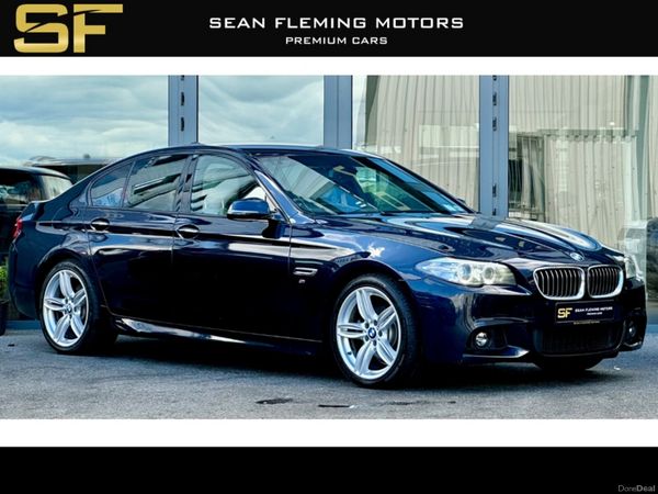 BMW 5-Series Saloon, Diesel, 2017, Black