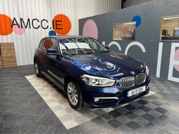 BMW 1-Series Hatchback, Diesel, 2016, Blue