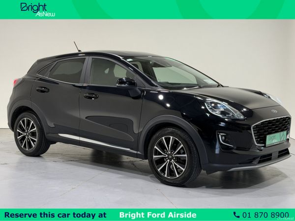 Ford Puma MPV, Petrol Hybrid, 2022, Black