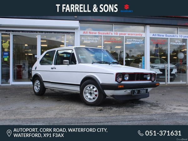Volkswagen Golf Hatchback, Petrol, 1982, White