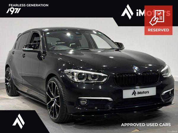 BMW 1-Series Hatchback, Diesel, 2018, Black