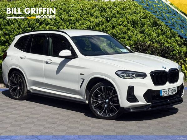 BMW X3 Estate, Petrol Plug-in Hybrid, 2021, White