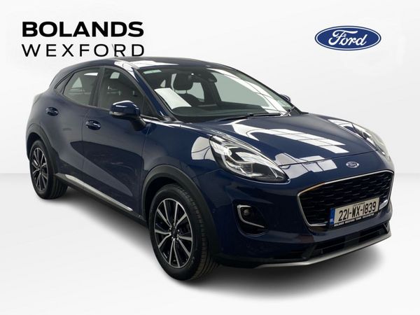 Ford Puma MPV, Petrol Hybrid, 2022, Blue