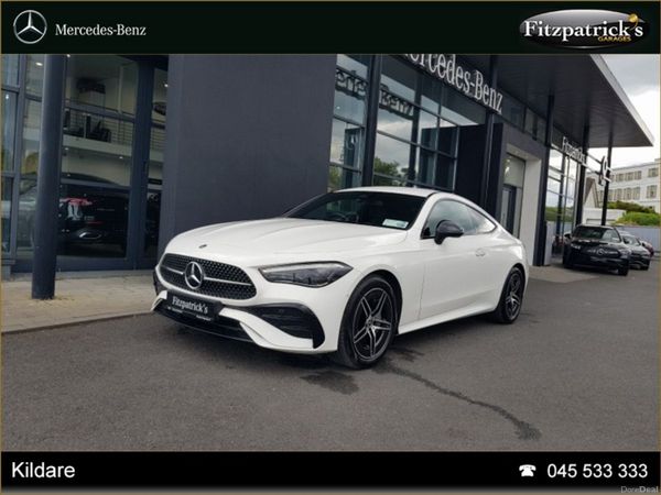 Mercedes-Benz CLE Coupe, Petrol, 2025, White