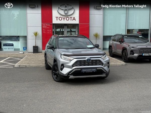 Toyota RAV4 SUV, Petrol Hybrid, 2020, Silver