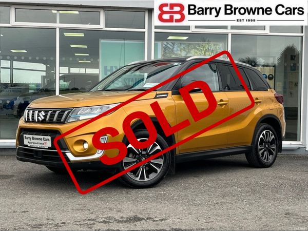 Suzuki Vitara SUV, Petrol Hybrid, 2024, Yellow